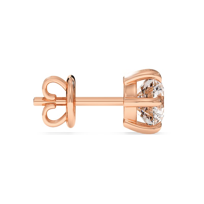 18K Rose Gold Brooke Earrings