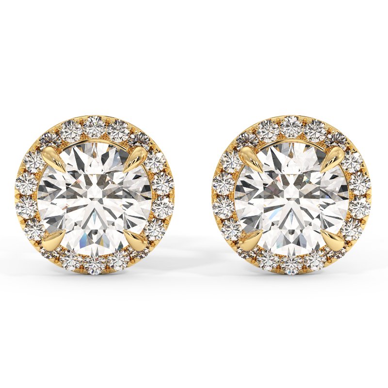 18K Yellow Gold London Earrings