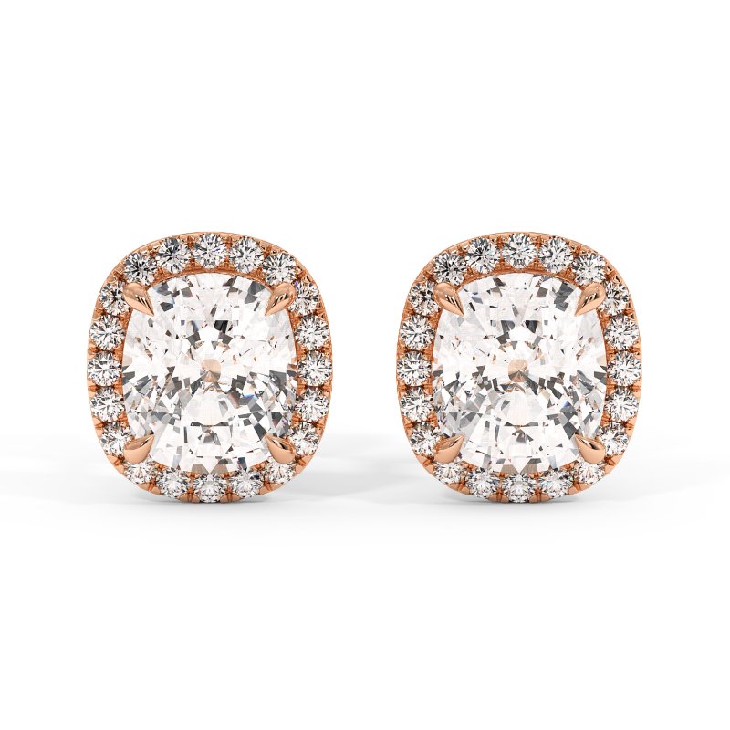 18K Rose Gold London Earrings
