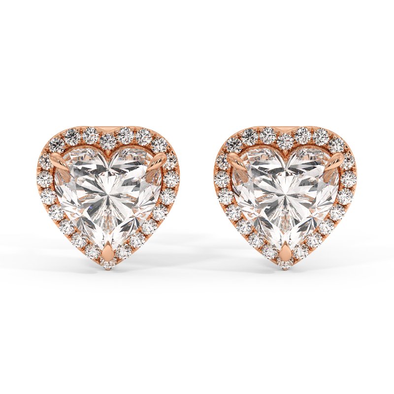 18K Rose Gold London Earrings