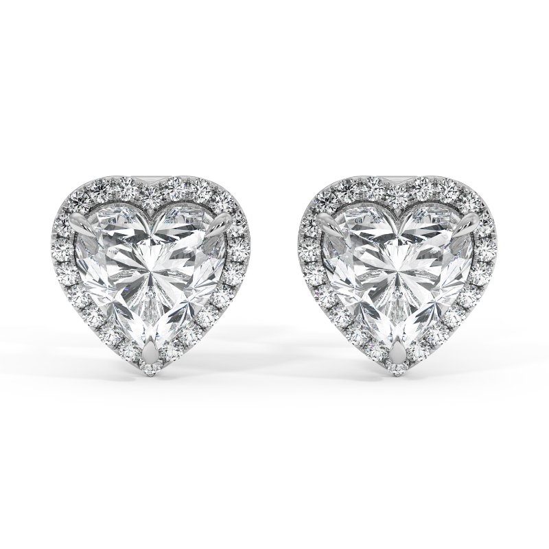 18K White Gold London Earrings