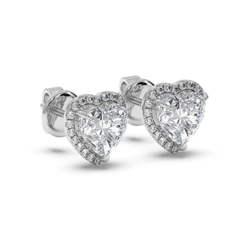 18K White Gold London Earrings