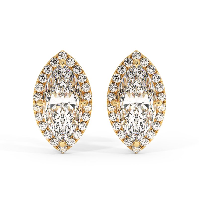 18K Yellow Gold London Earrings
