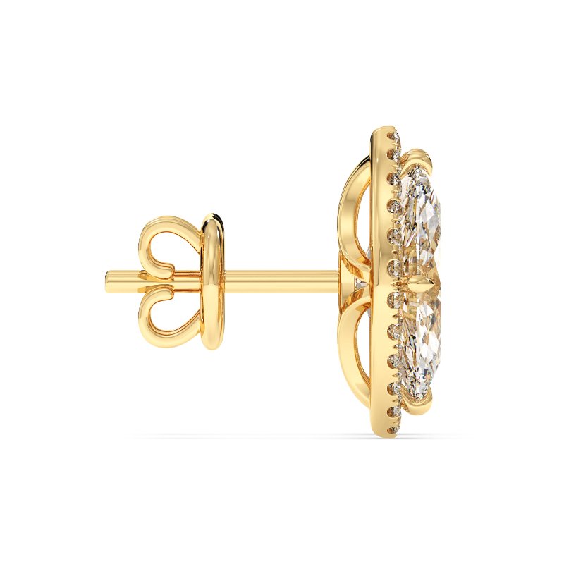 18K Yellow Gold London Earrings
