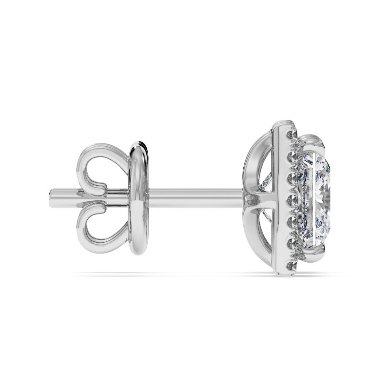 18K White Gold London Earrings