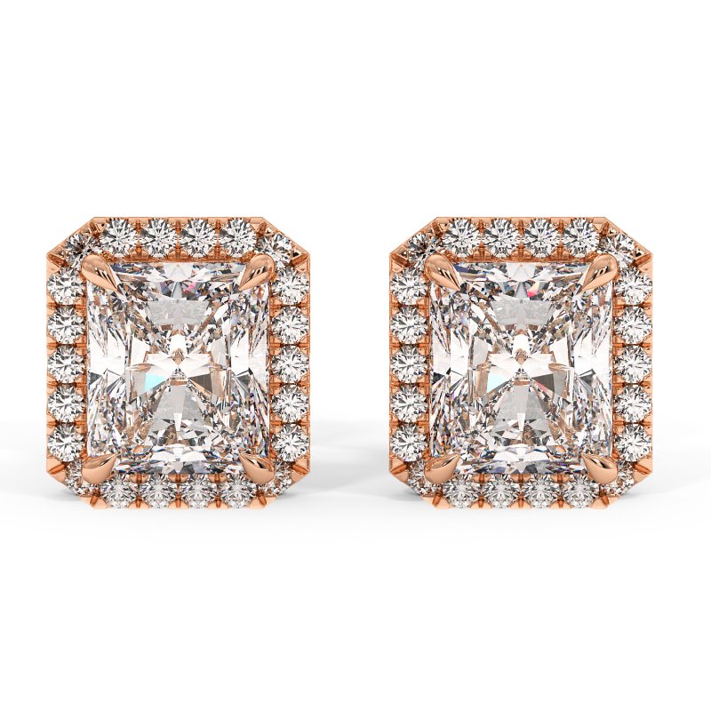 18K Rose Gold London Earrings
