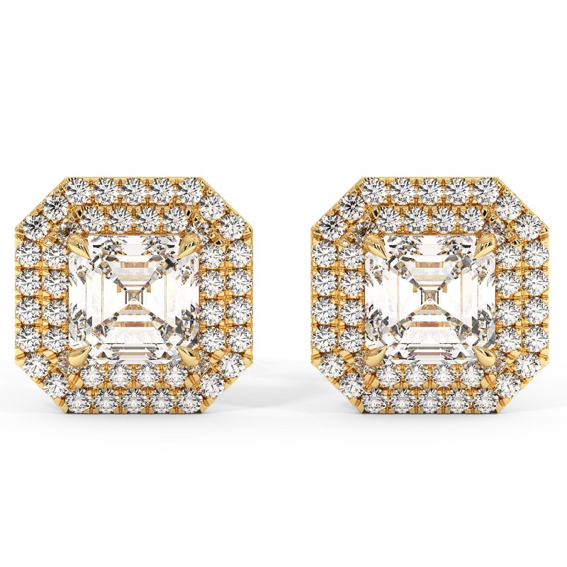 18K Yellow Gold Aspen Earrings
