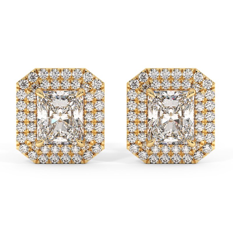 18K Yellow Gold Aspen Earrings
