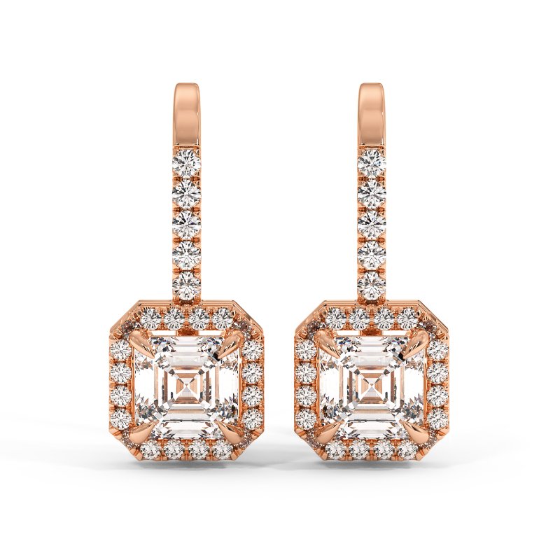 18K Rose Gold Sydney Earrings