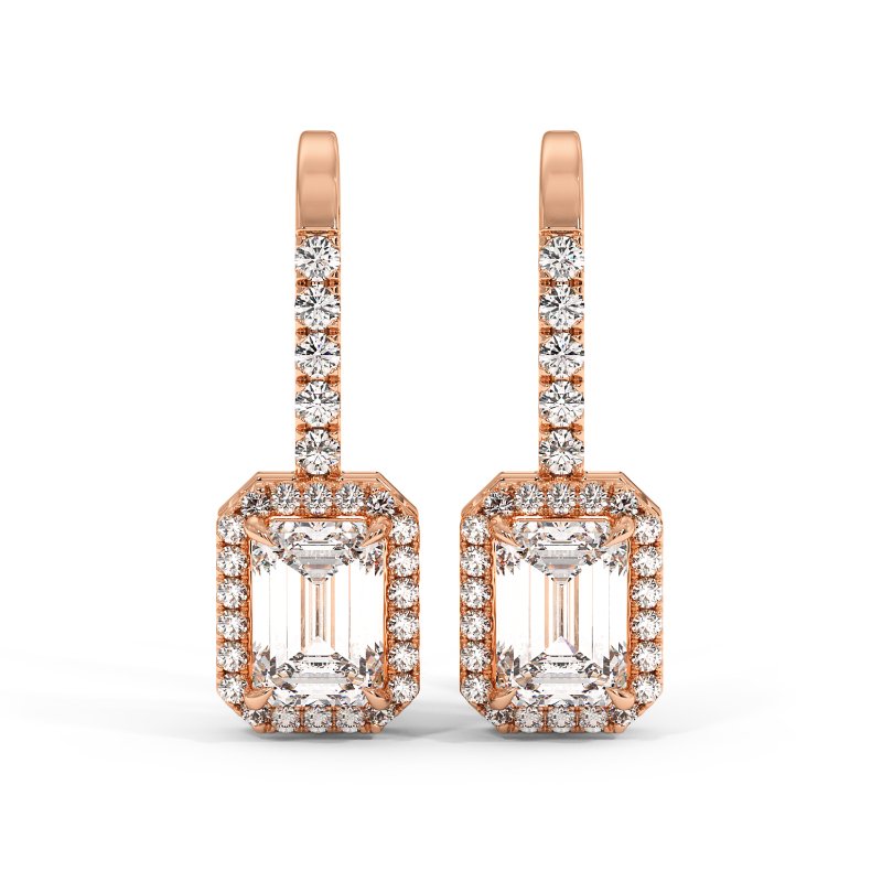 18K Rose Gold Sydney Earrings
