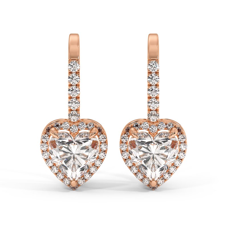 18K Rose Gold Sydney Earrings
