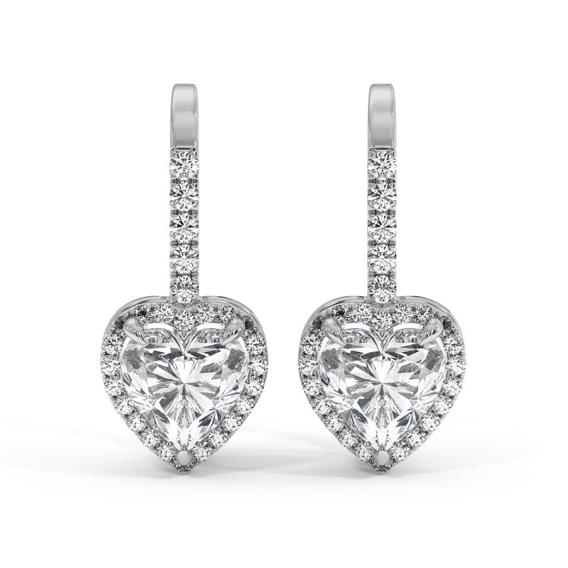18K White Gold Sydney Earrings