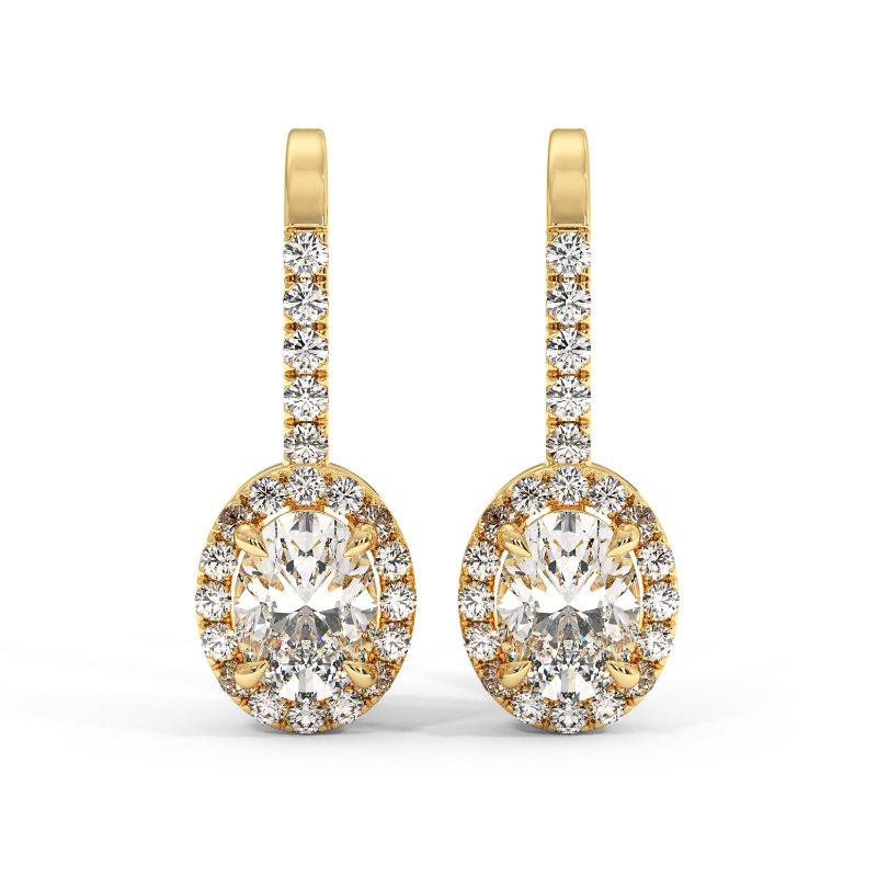 18K Yellow Gold Sydney Earrings