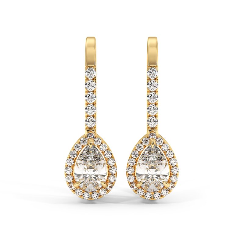 18K Yellow Gold Sydney Earrings