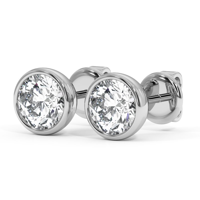 Platinum Gianna Earrings