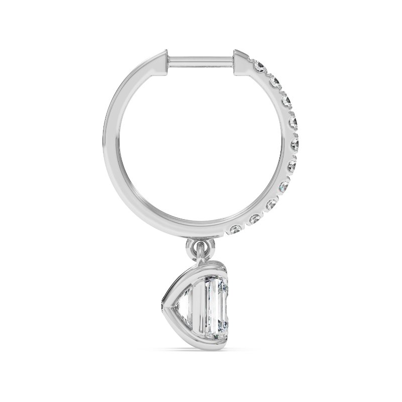 Platinum Jasmine Earrings