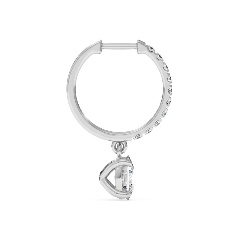 Platinum Jasmine Earrings
