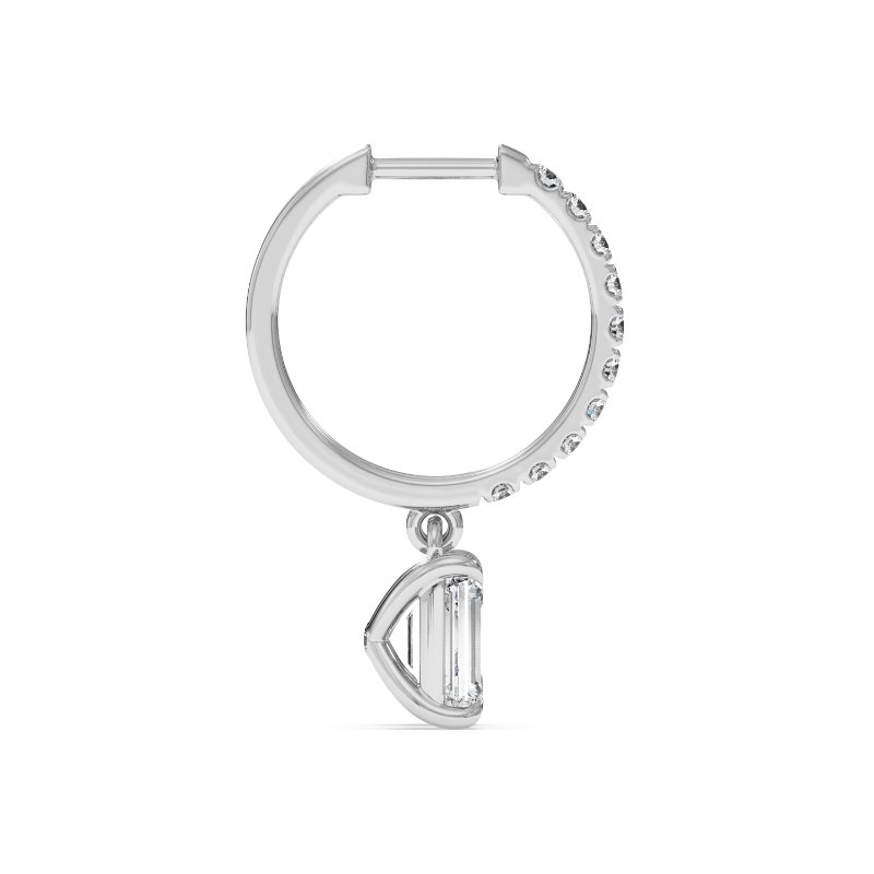 Platinum Jasmine Earrings