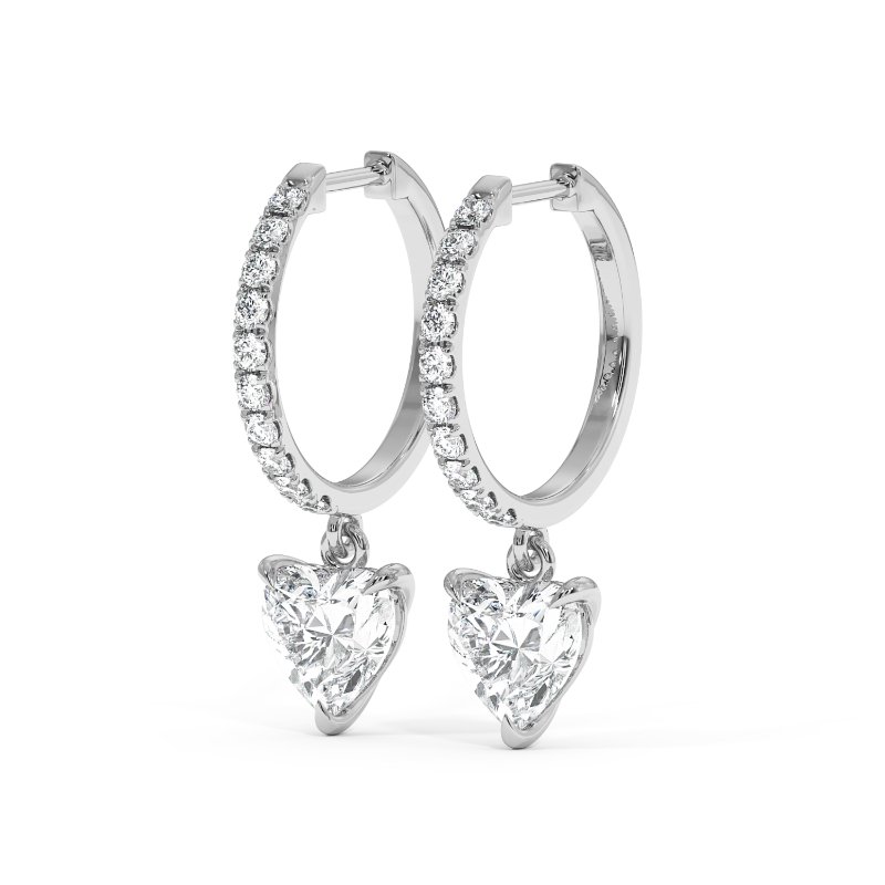 Platinum Jasmine Earrings