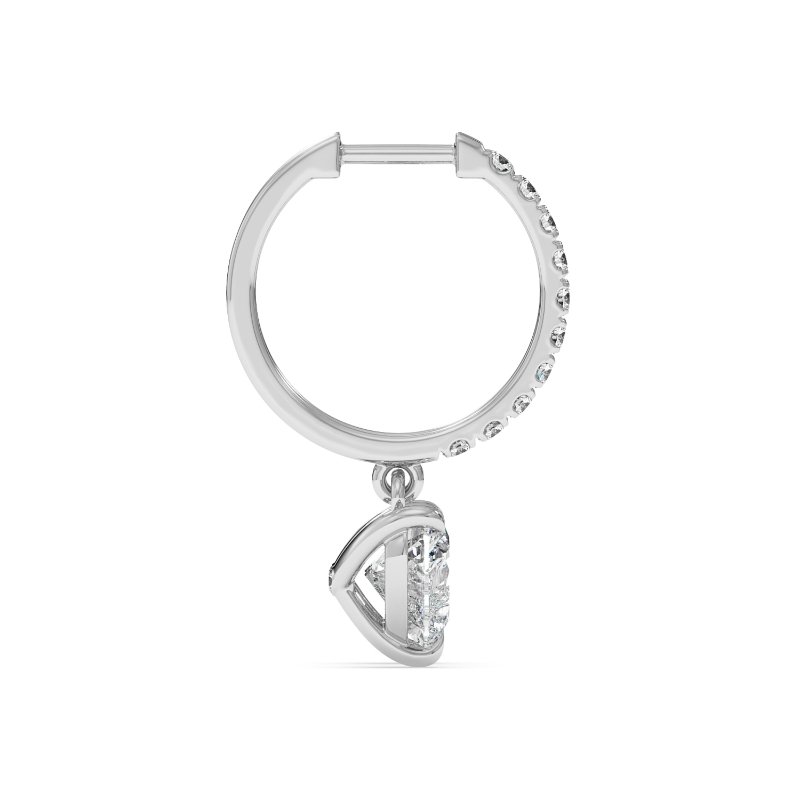 Platinum Jasmine Earrings