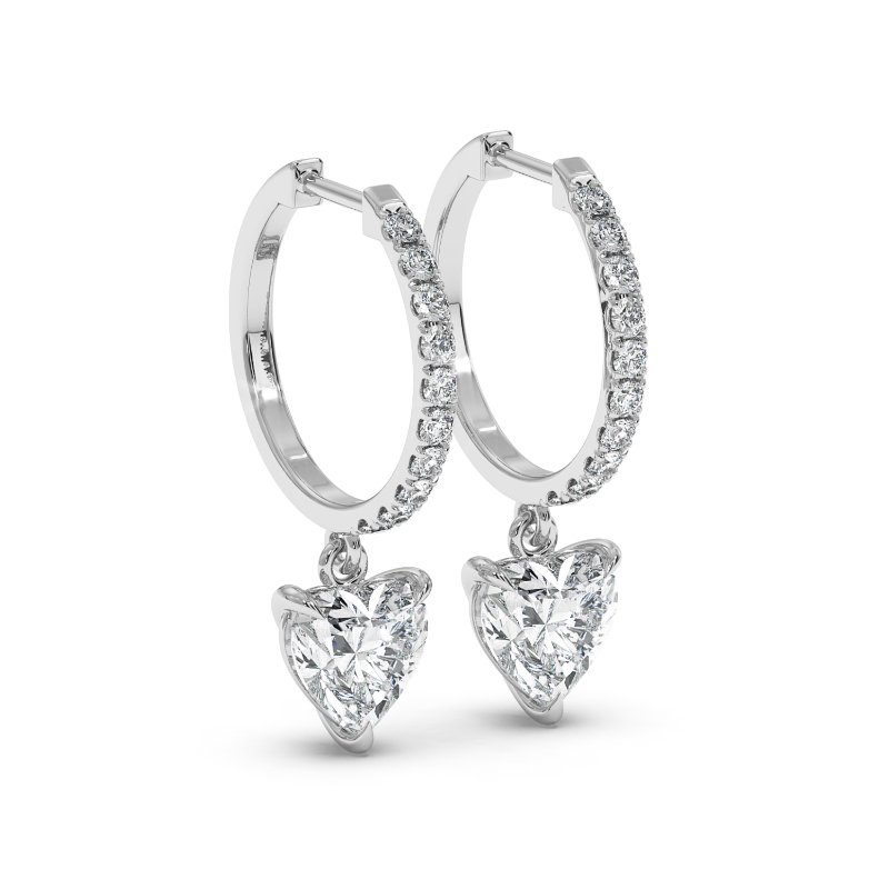 Platinum Jasmine Earrings