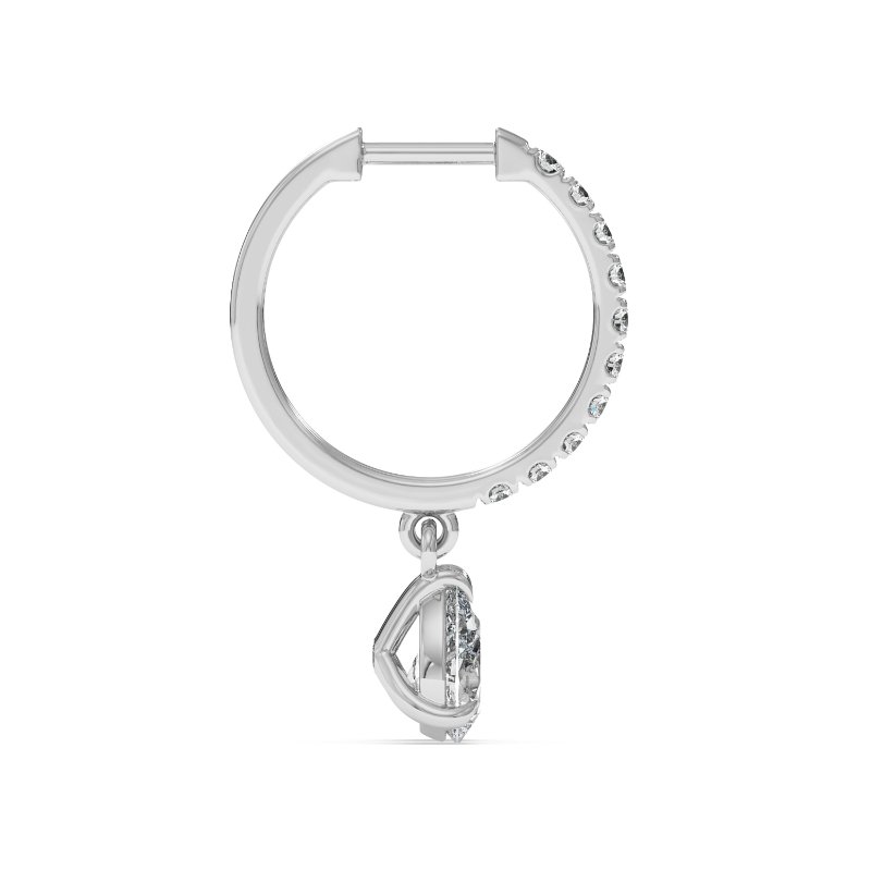 Platinum Jasmine Earrings