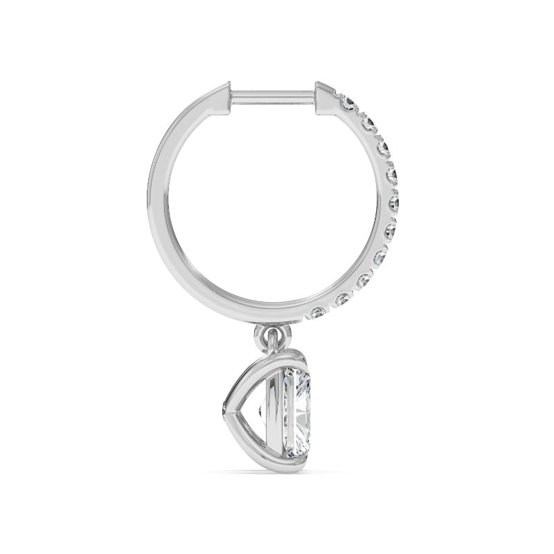 Platinum Jasmine Earrings