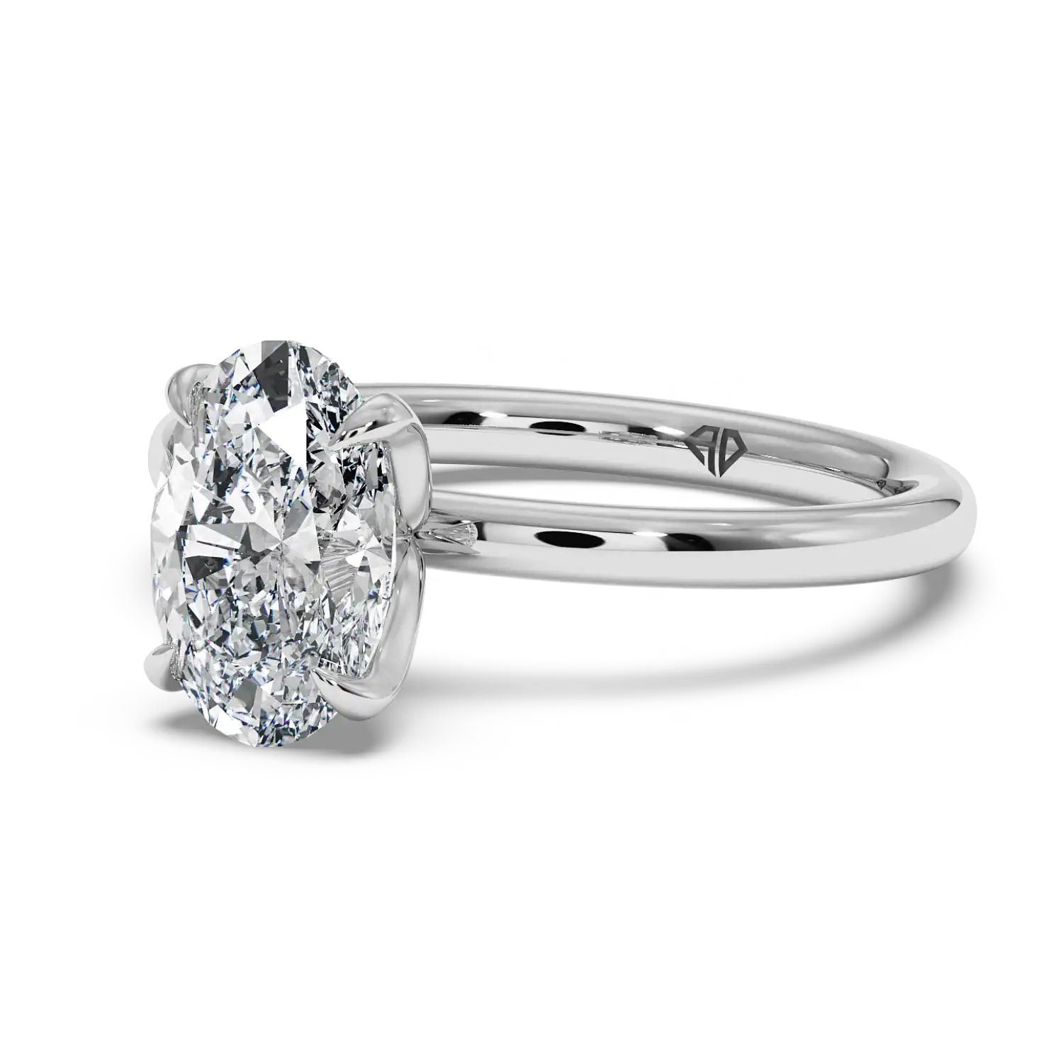 Platinum Uma Solitaire Engagement Ring