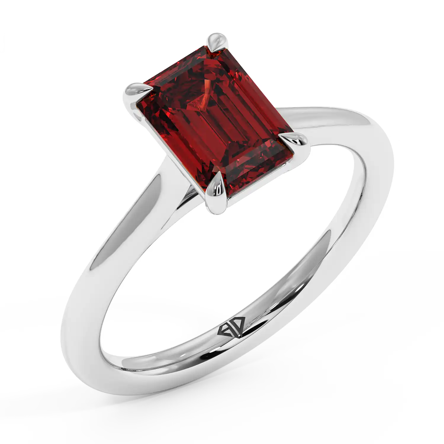 Platinum Rowen Solitaire Engagement Ring