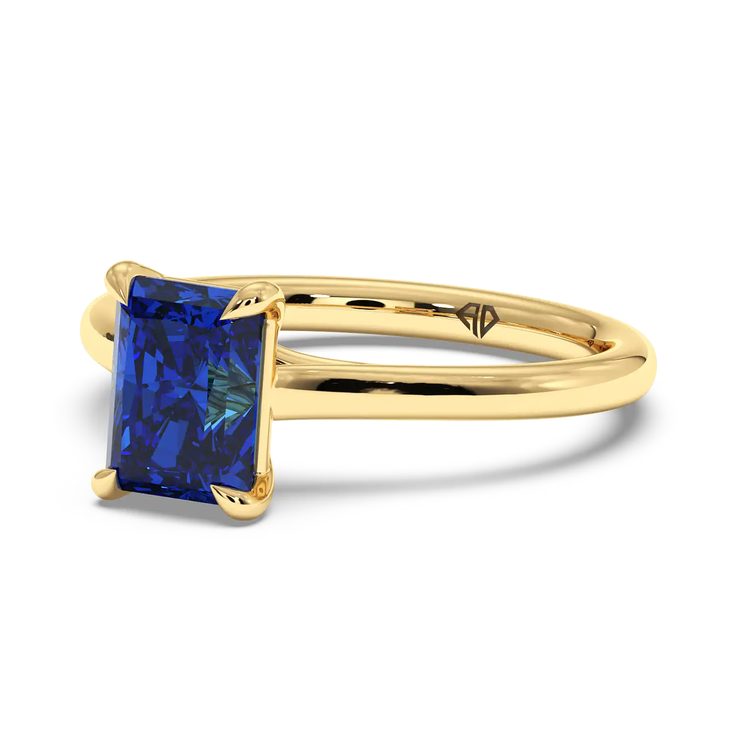 18K Yellow Gold Rowen Solitaire Engagement Ring