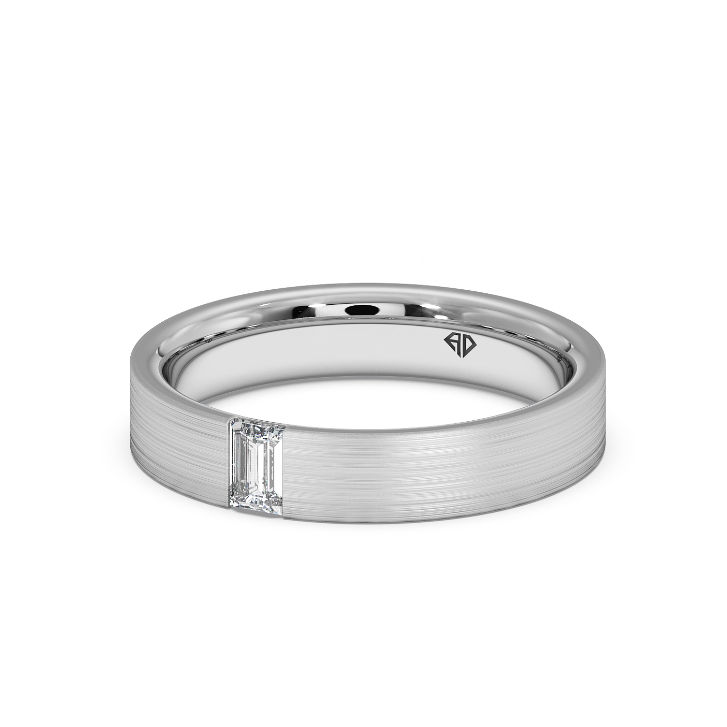 18K White Gold LT5RB22 Diamond Wedding Band