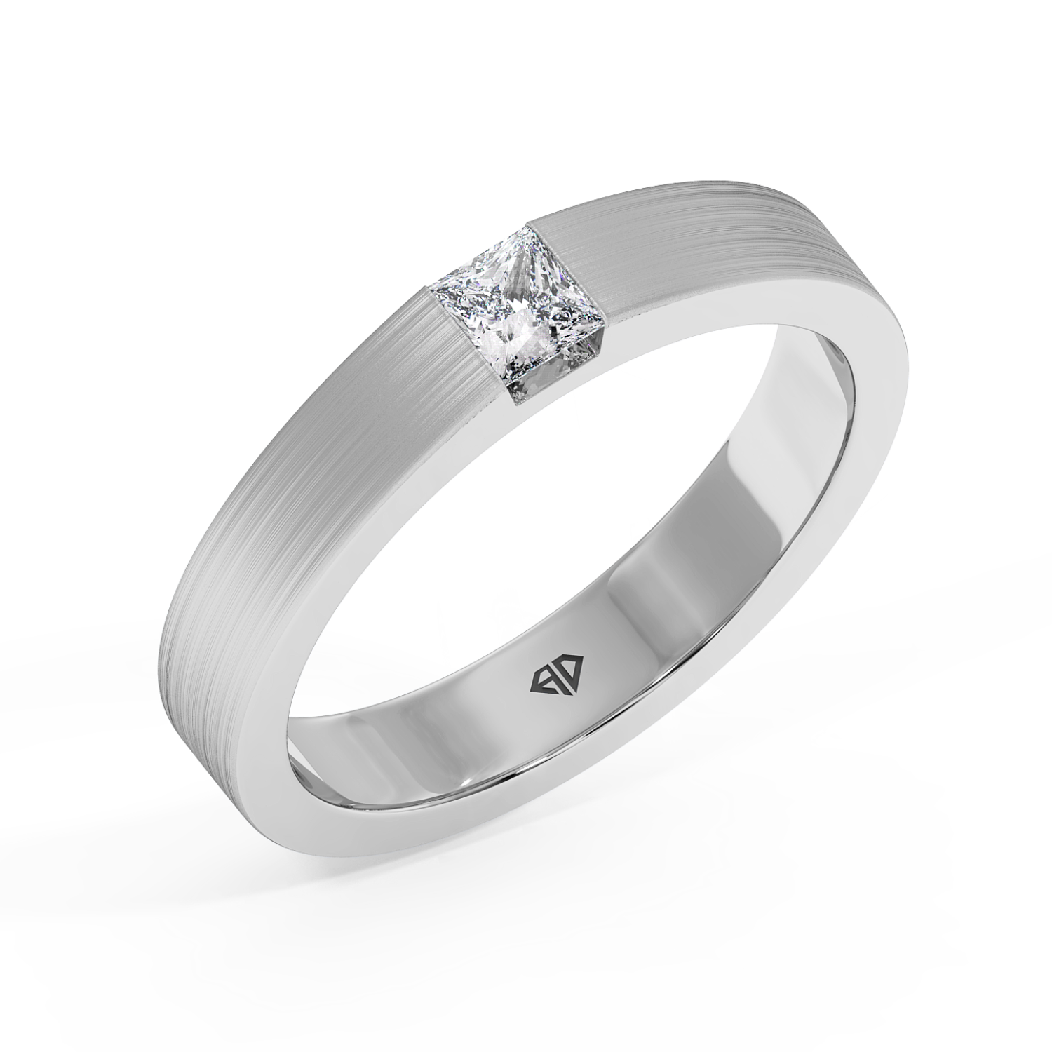 18K White Gold LT5RB29 Diamond Wedding Band