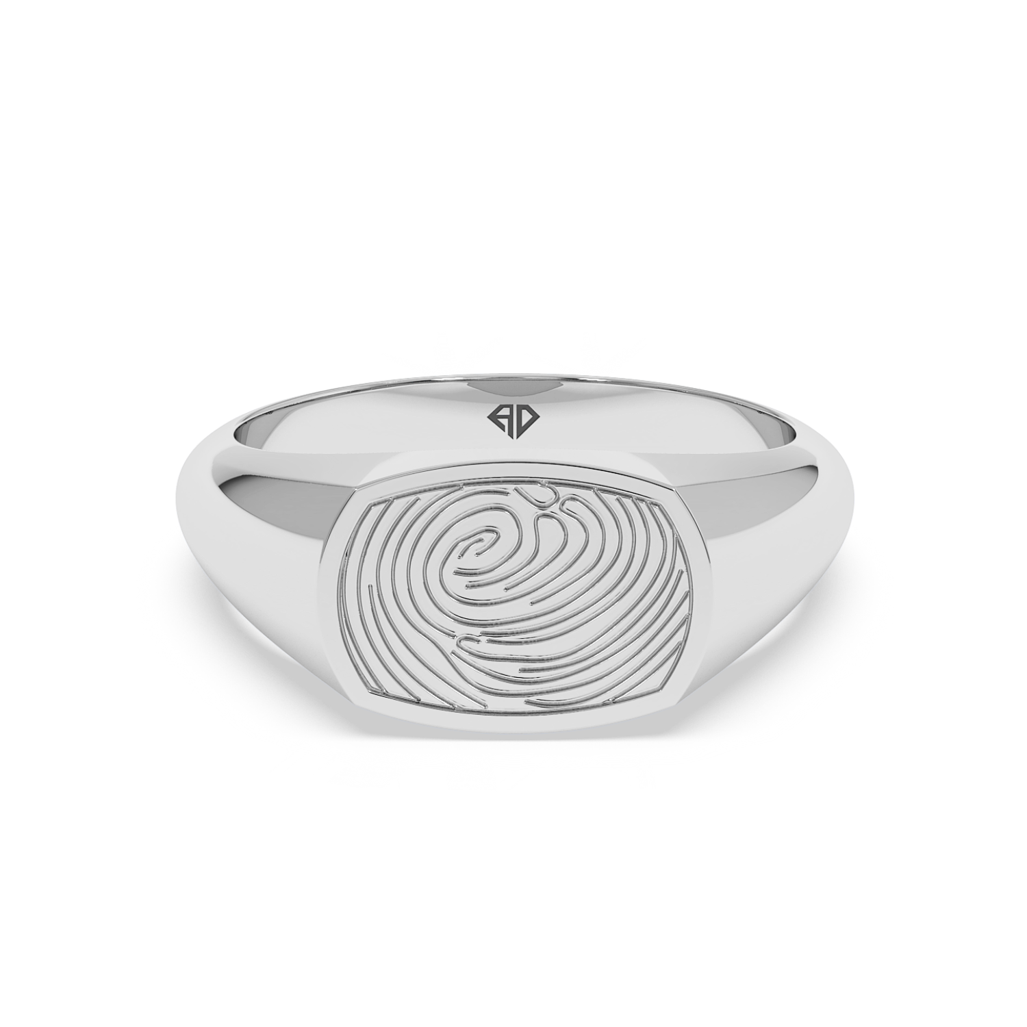 18K White Gold LT5RB33 Segnet Ring
