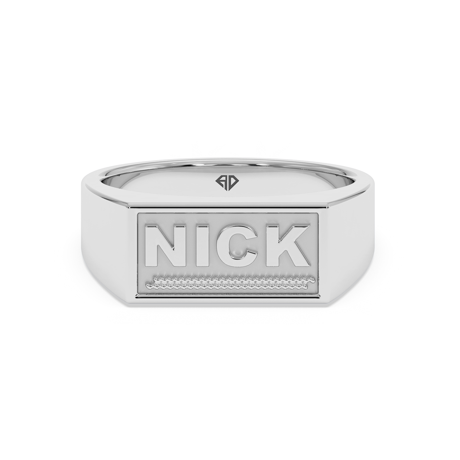 18K White Gold LT5RB41 Segnet Ring