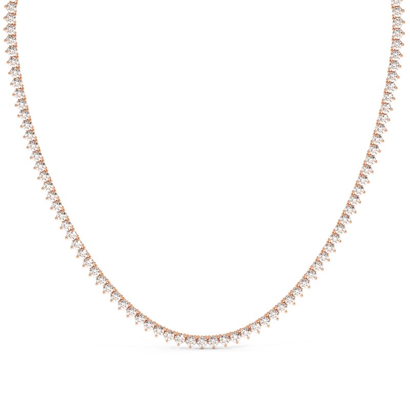 18K Rose Gold Sabrina Necklace