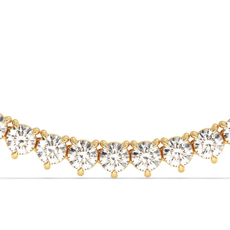 18K Yellow Gold Sabrina Necklace