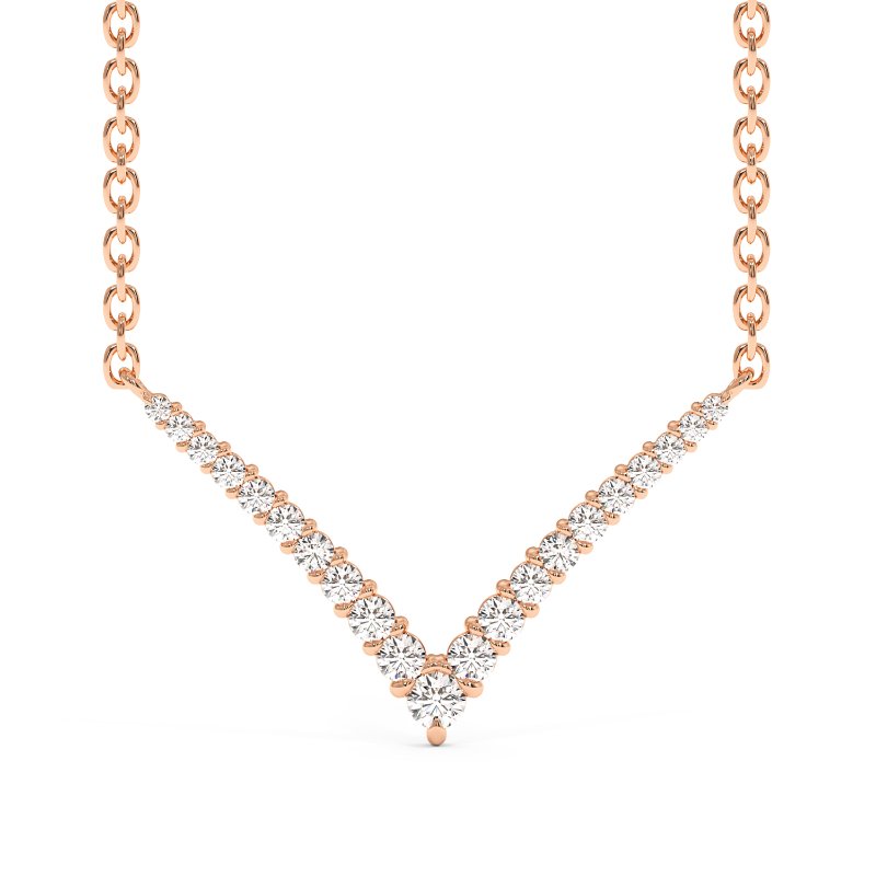 18K Rose Gold Havana Necklace
