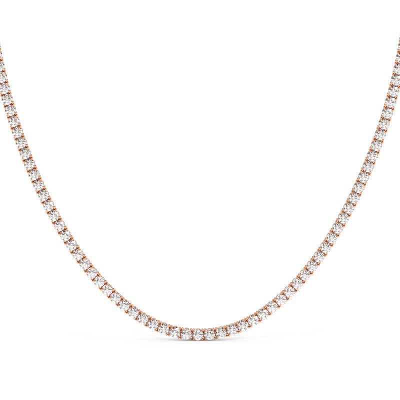 18K Rose Gold Rae Necklace