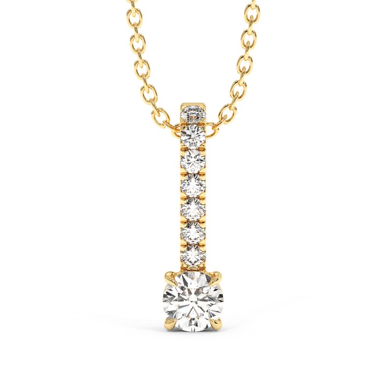 18K Yellow Gold Katrina Pendant