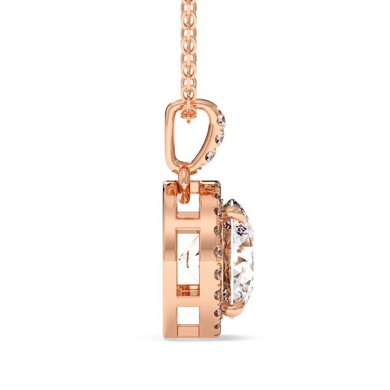 18K Rose Gold Ashley Pendant