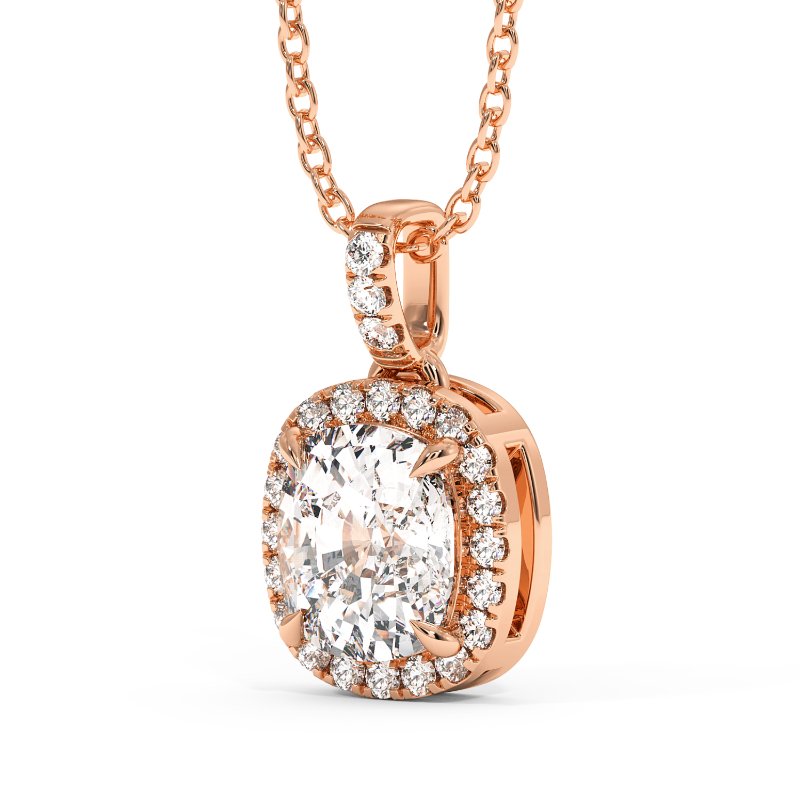 18K Rose Gold Ashley Pendant