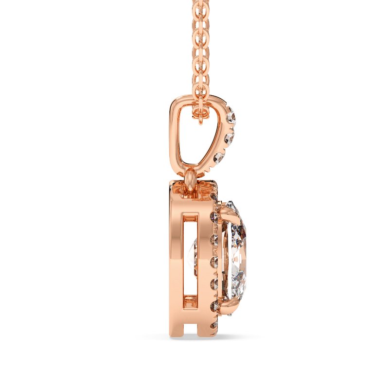 18K Rose Gold Ashley Pendant