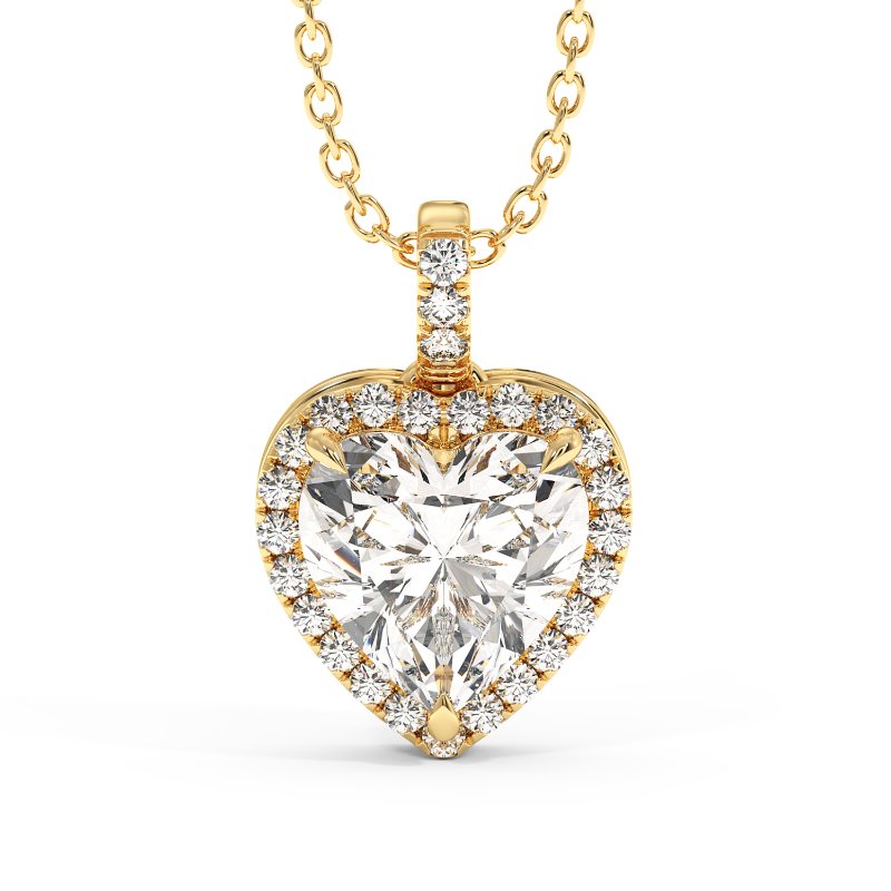 18K Yellow Gold Ashley Pendant