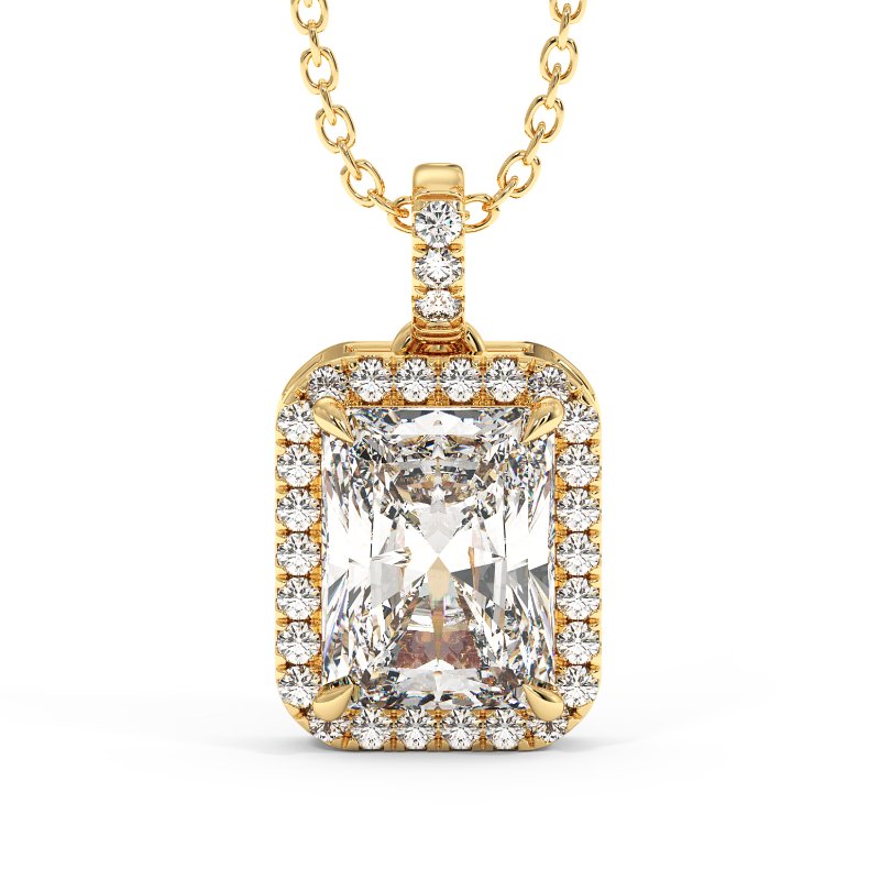 18K Yellow Gold Ashley Pendant