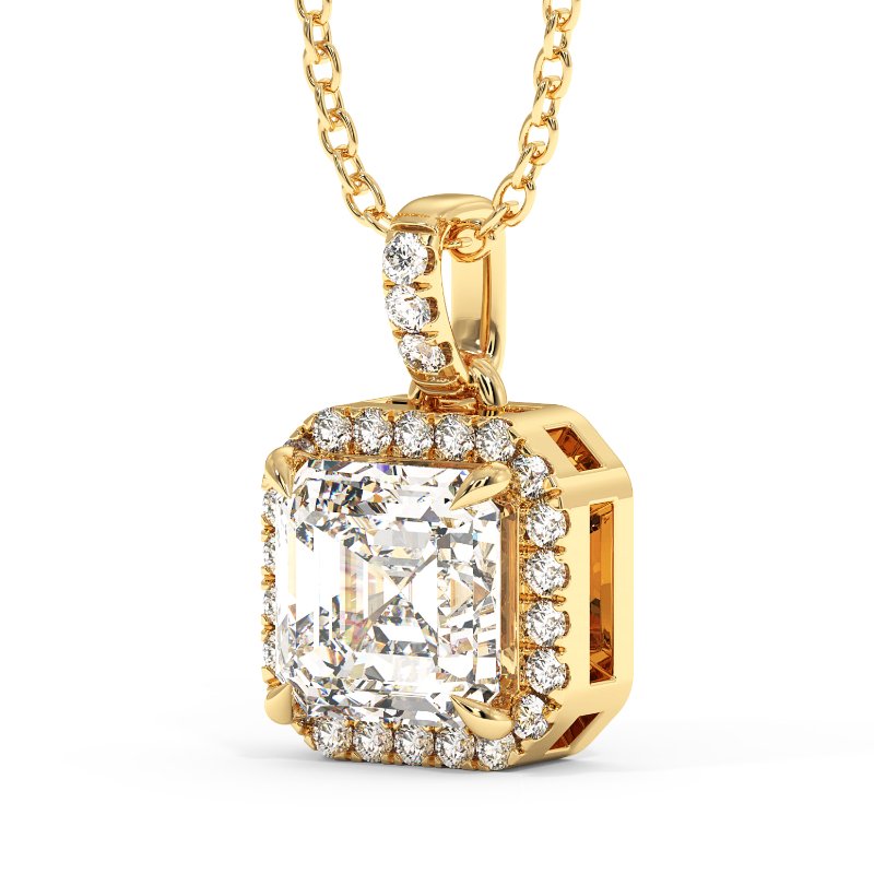 18K Yellow Gold Georgia Pendant