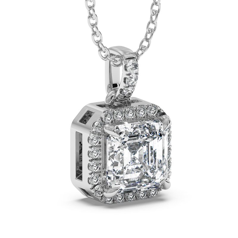 Platinum Georgia Pendant