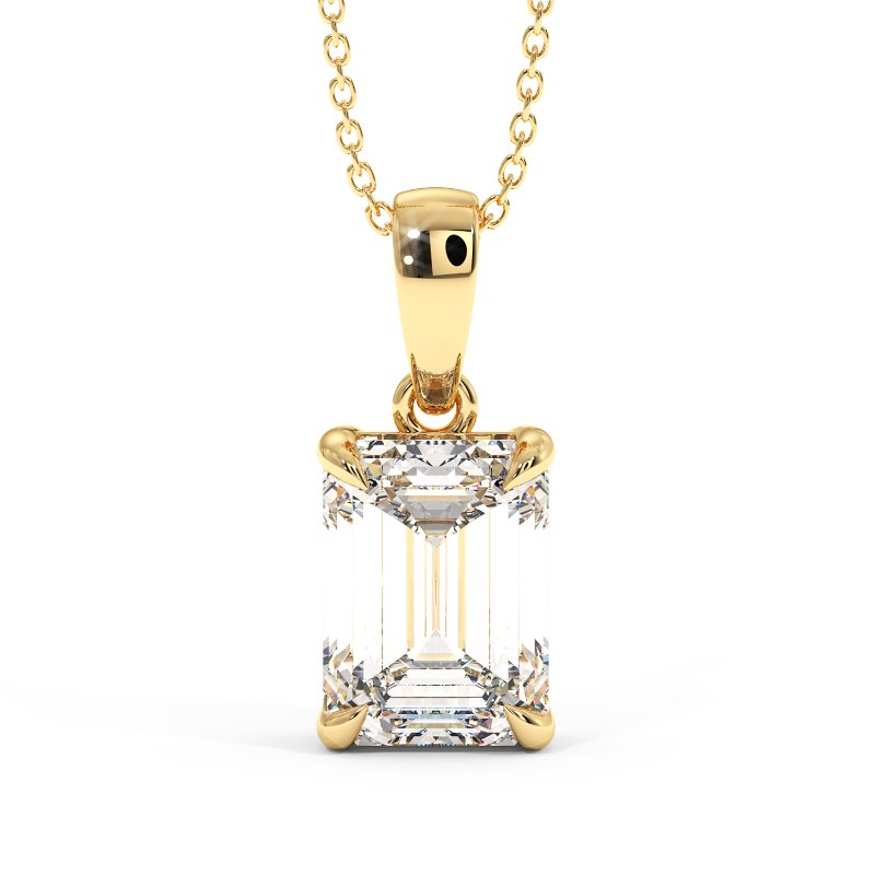 18K Yellow Gold Georgia Pendant