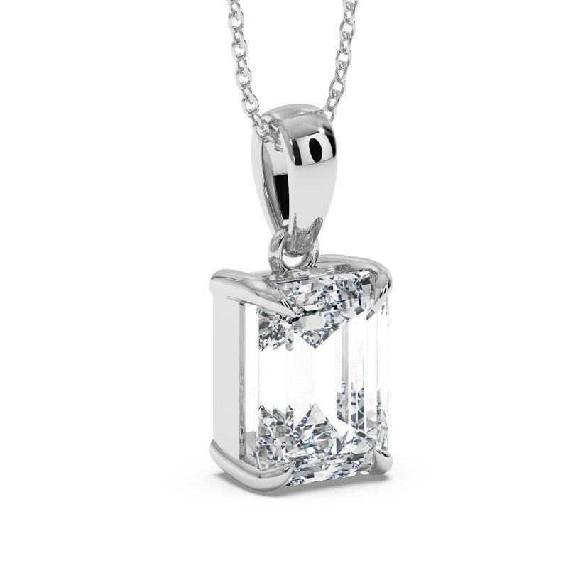 Platinum Georgia Pendant