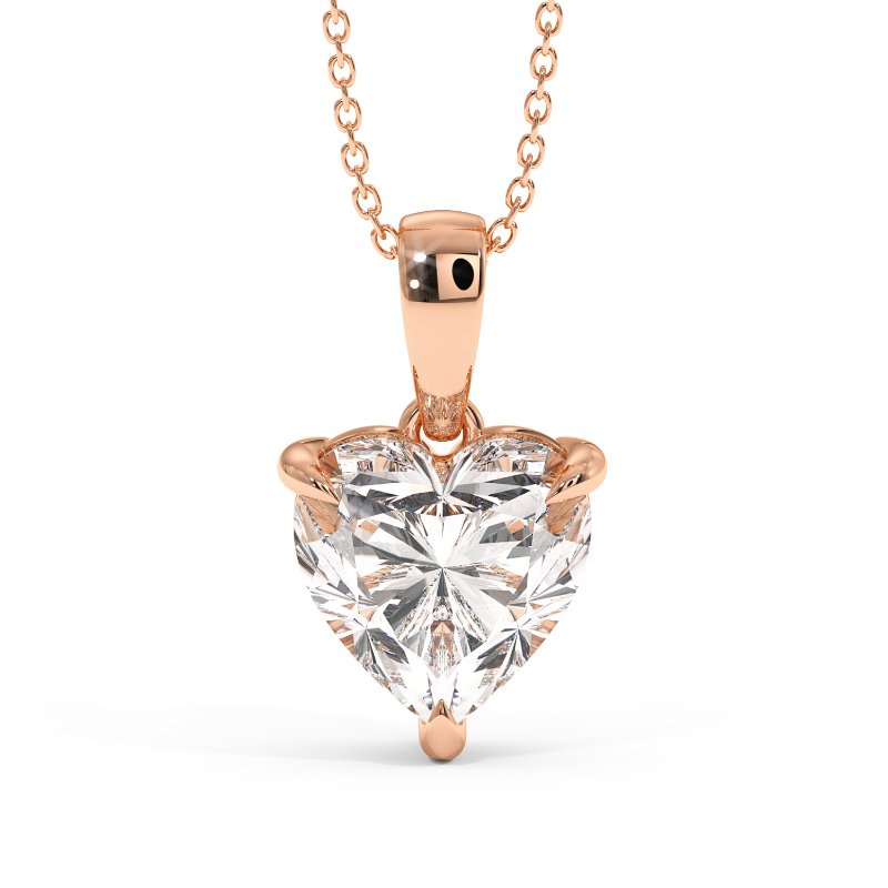 18K Rose Gold Georgia Pendant