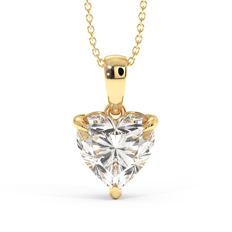 18K Yellow Gold Georgia Pendant